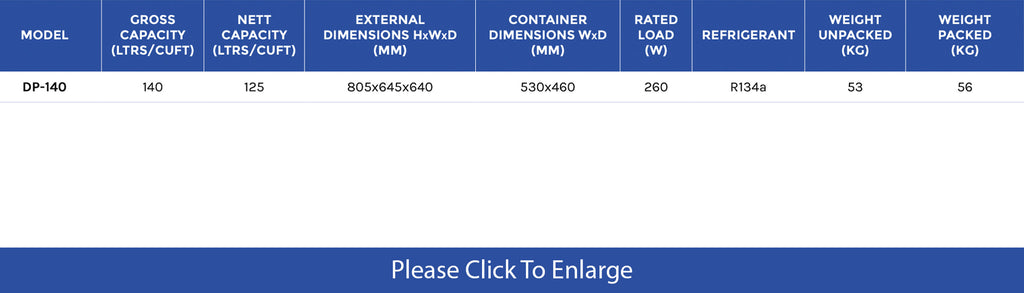 Coreco Undercounter Fish Cabinet - Academy Refrigeration & Air Conditioning