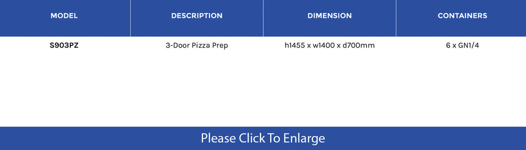 Economy Pizza Counter - Academy Refrigeration & Air Conditioning