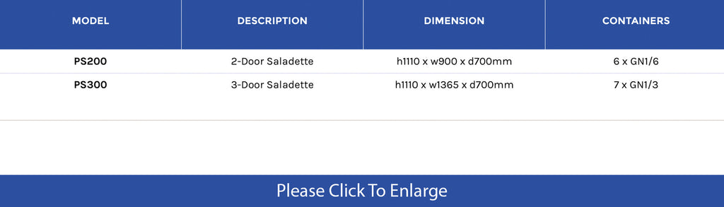 Economy Saladette Counters - Academy Refrigeration & Air Conditioning