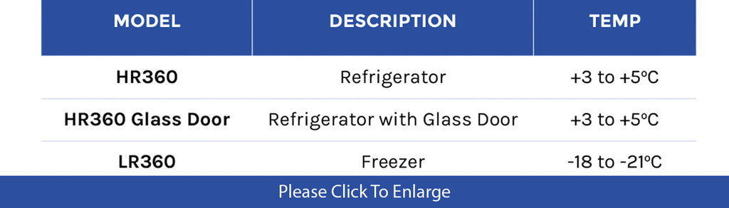 Foster 360 Litres Cabinets - Academy Refrigeration & Air Conditioning