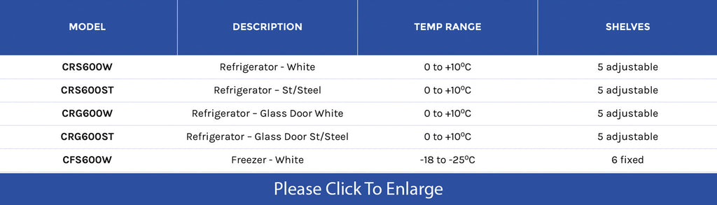 LEC Platinum 600 Litres Upright Cabinets - Academy Refrigeration & Air Conditioning