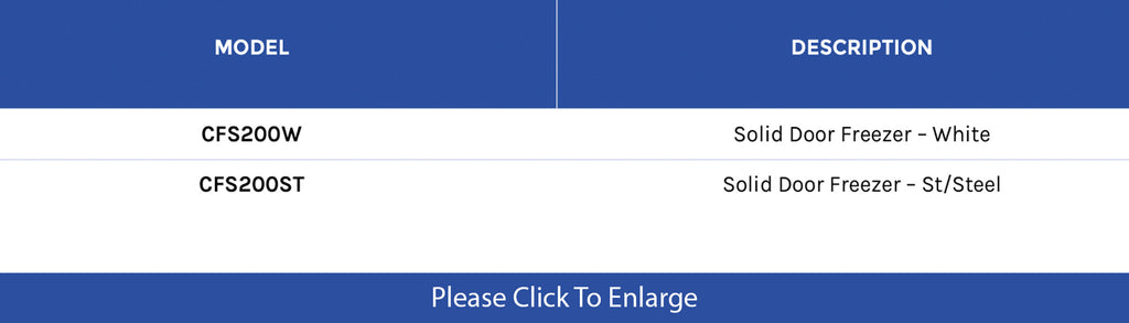 LEC Platinum Undercounter Freezer - Academy Refrigeration & Air Conditioning
