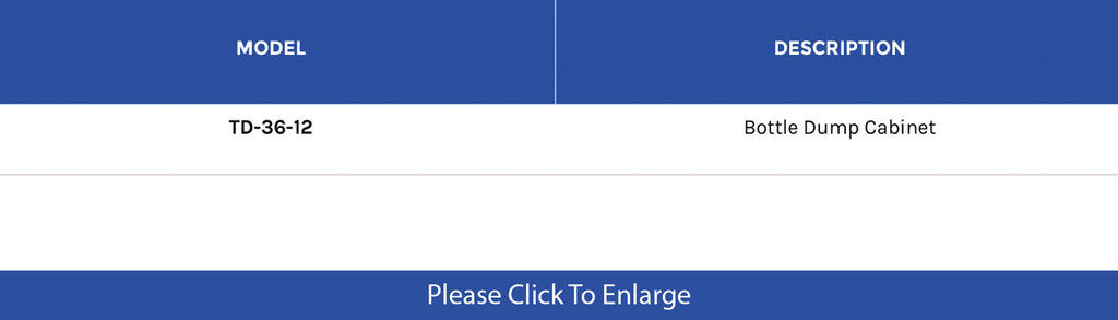 True Bottle Dump Cabinet - Academy Refrigeration & Air Conditioning