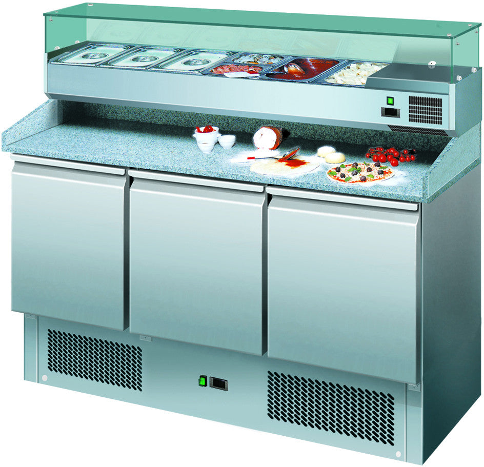 Economy Pizza Counter - Academy Refrigeration & Air Conditioning