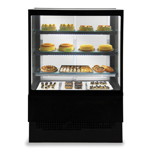 Sterling Pro Patisserie Counter 'EVO-K' Square Glass - Academy Refrigeration & Air Conditioning