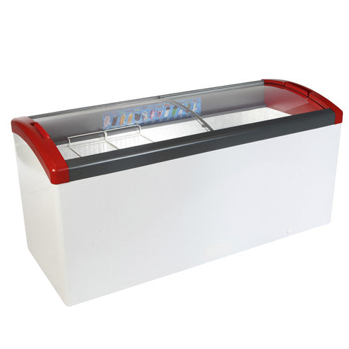 Elcold Focus Glass Lid Chest Freezers - Academy Refrigeration & Air Conditioning
