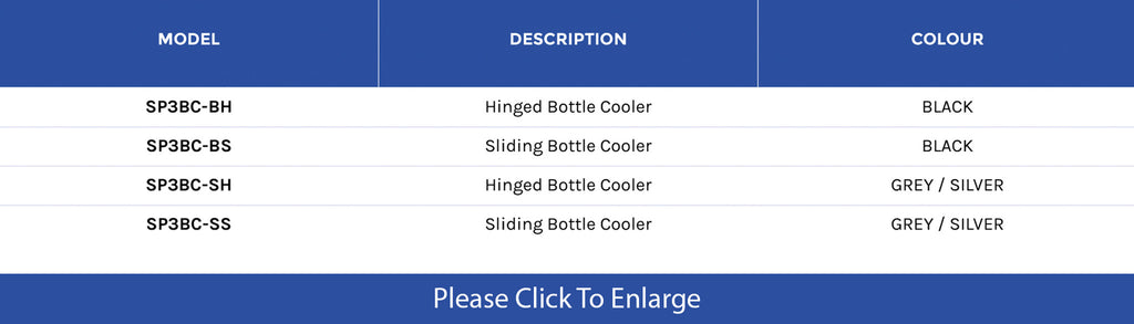 Sterling Pro Triple Door Bottle Coolers - Academy Refrigeration & Air Conditioning