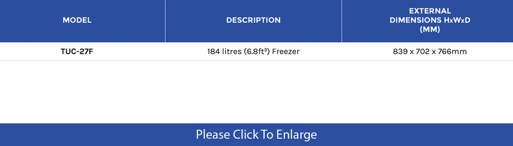 True Undercounter Freezer - Academy Refrigeration & Air Conditioning
